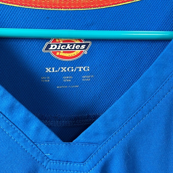 Dickies royal blue x-large scrub top. Used in good condition. - Picture 2 of 7